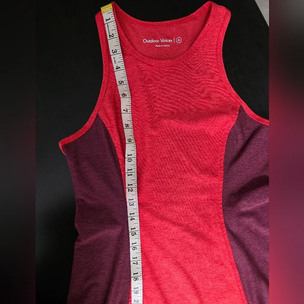 Outdoor Voices Dress Poppy Red Shiraz Athena Athletic Womens Sz M RN 620620 - Picture 12 of 14